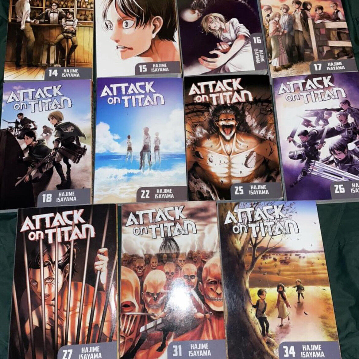 attack on titan manga english