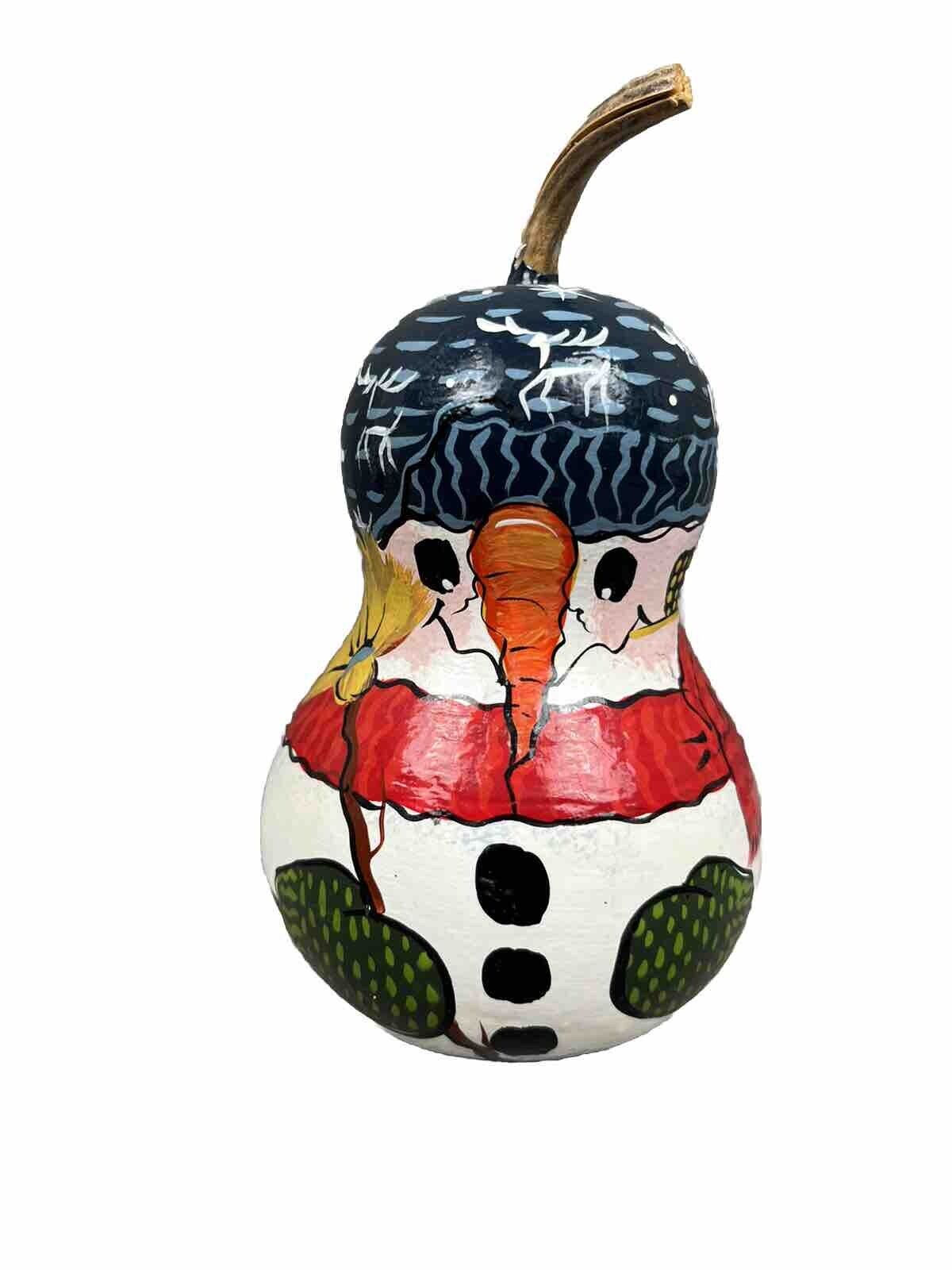 Vintage Shirley Luhnow Just Gourd-Jus Hand Painted Gourd \