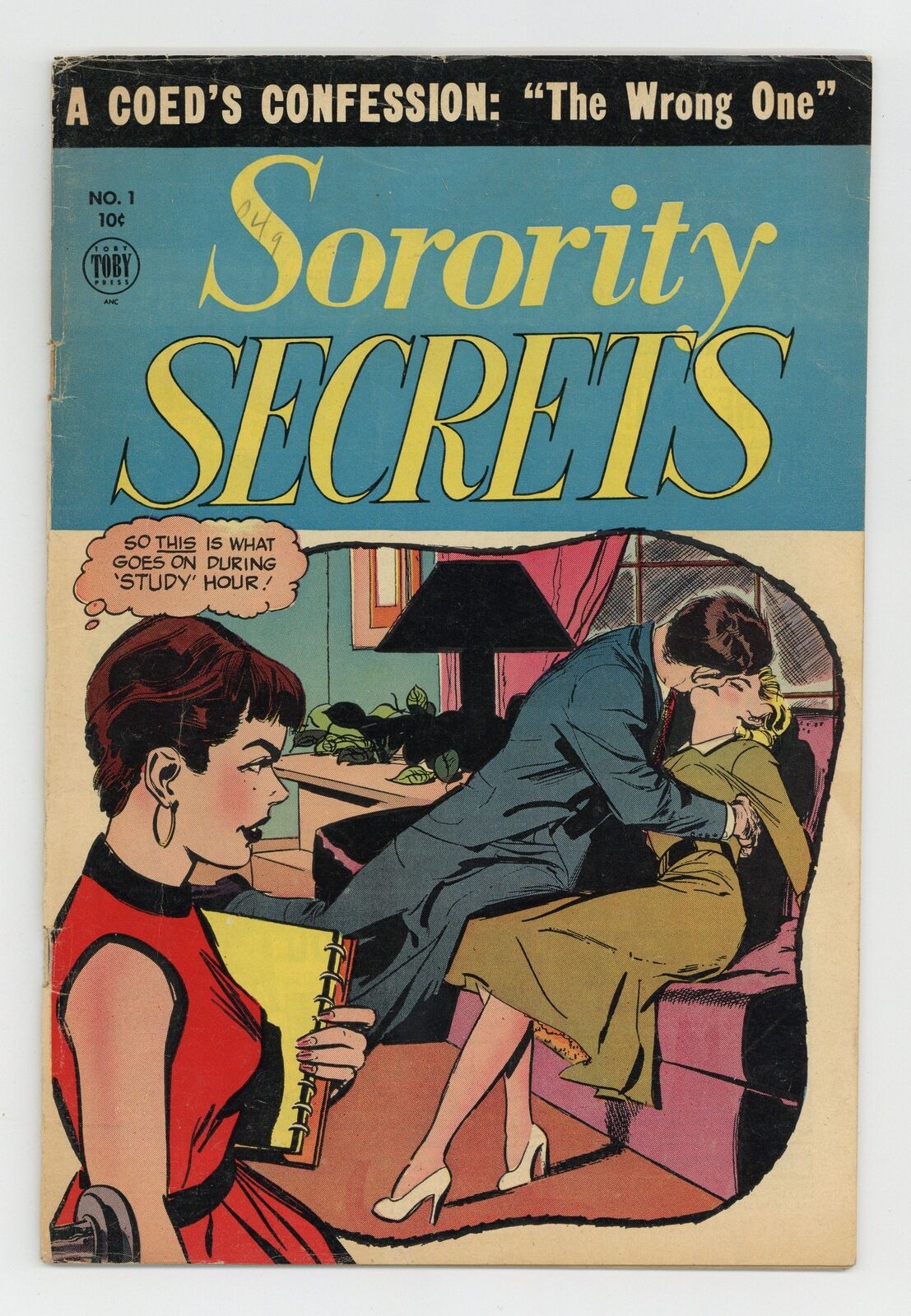 Sorority Secrets #1 VG 4.0 1954