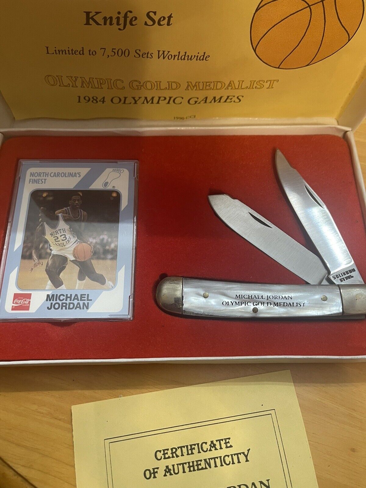 Michael Jordan Commemorative Knife Set