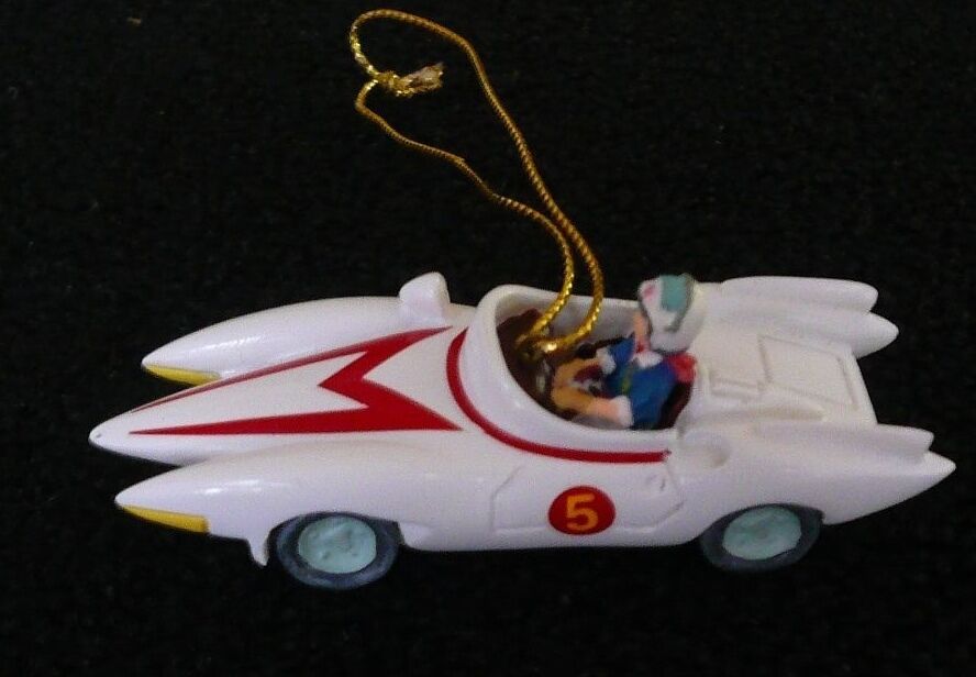 Speed Racer Mach 5 Ornament Collectible Anime New NOS 