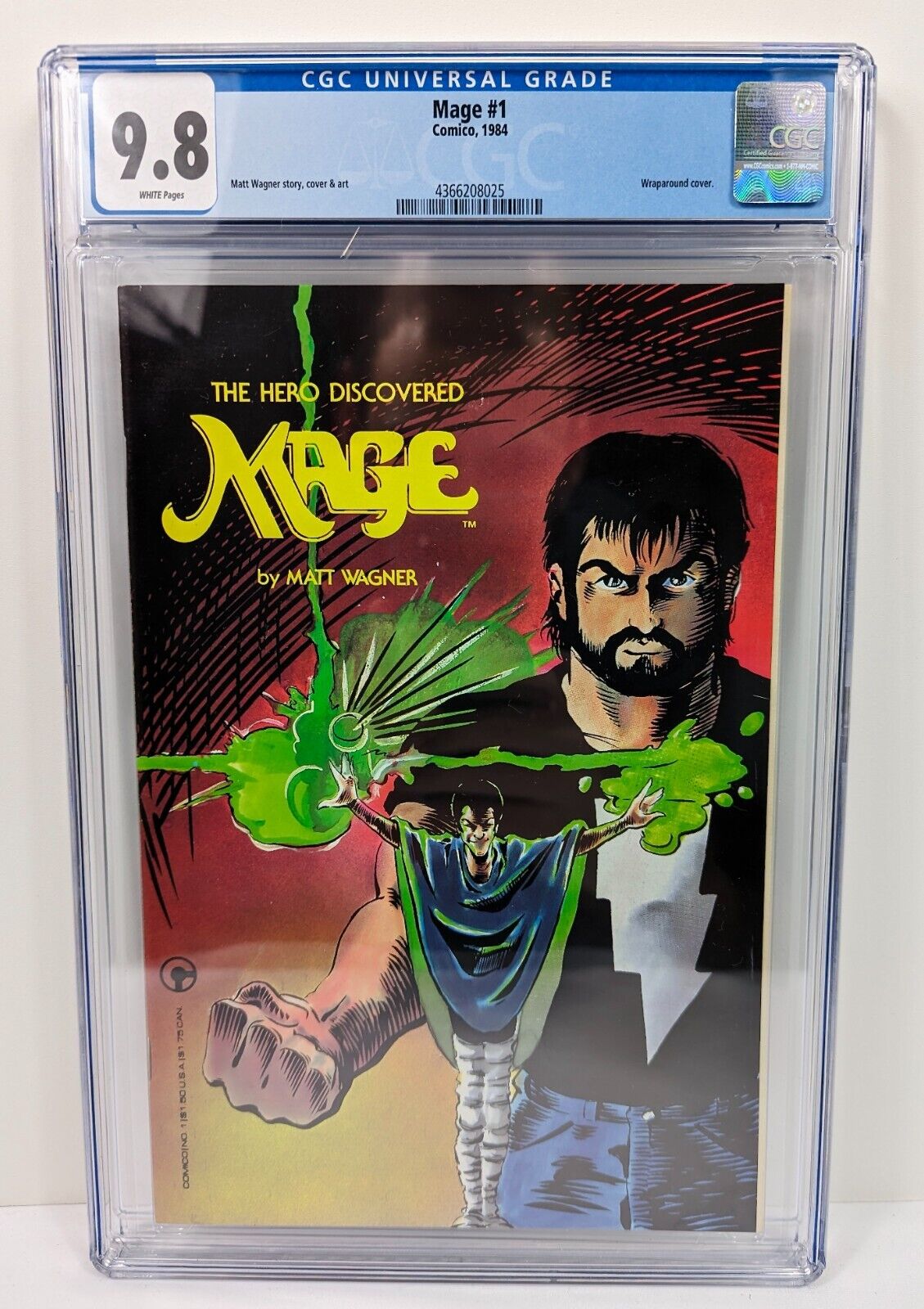 Mage The Hero Discovered #1 CGC 9.8 1984 - White Pages