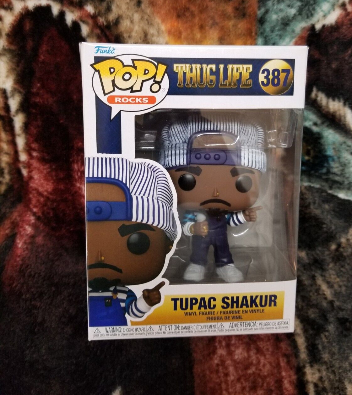 Pop Funko 387 Thug Life Tupac Shakur