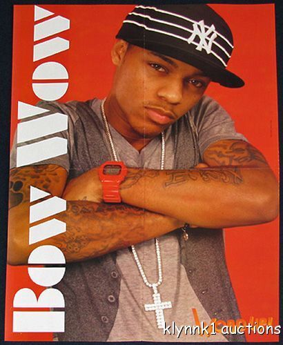 Bow Wow 3 POSTER Centerfolds Lot 1463A  Ciara and Usher on the back