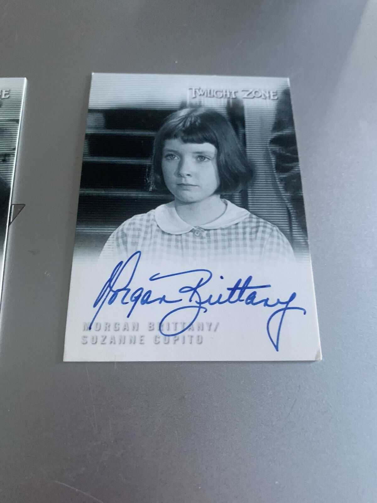 2009 Complete Twilight Zone 50th Anniversary Morgan Brittany A98 autograph card
