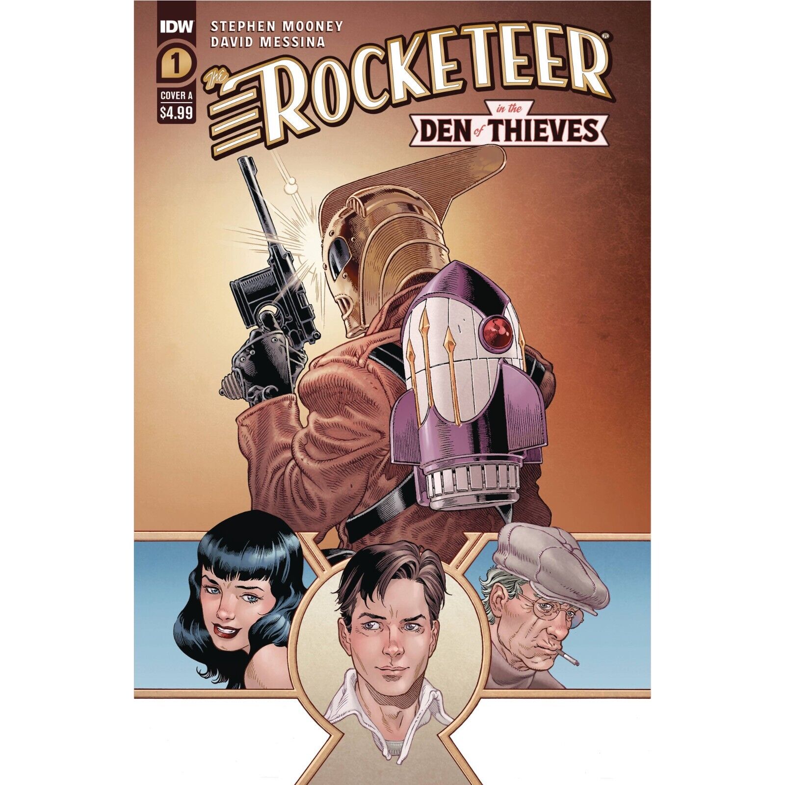 Rocketeer: Den of Thieves (2023) 1 2 3 4 | IDW Publishing | COVER SELECT
