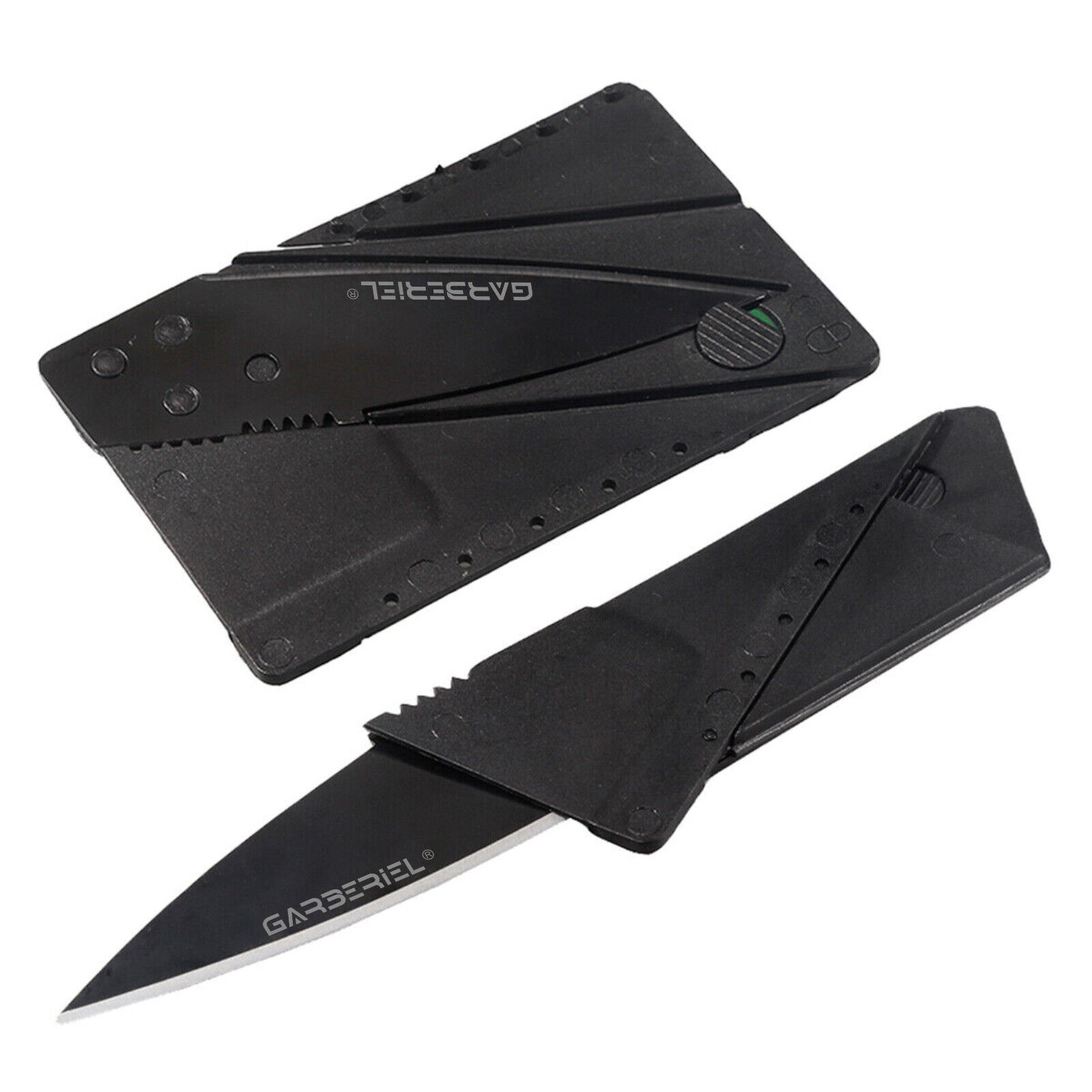 1-100Pcs Credit Card Knives Folding Wallet Thin Pocket Survival Micro Knife