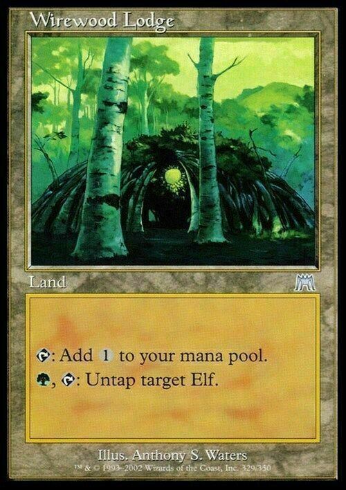 Wirewood Lodge ~ Onslaught [ Excellent ] [ Magic MTG ]