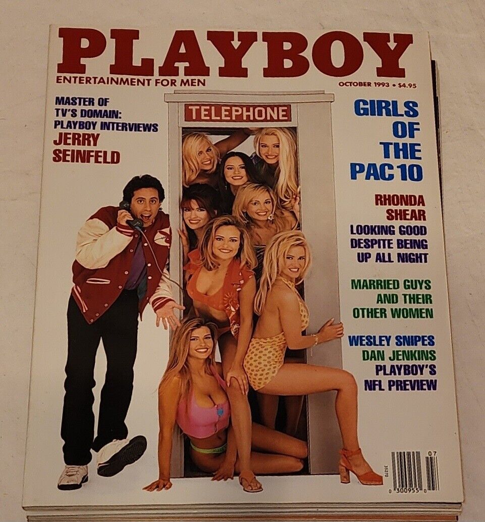 Playboy October 1993 - Jerry Seinfeld - Jenny McCarthy - Girls of the PAC 10
