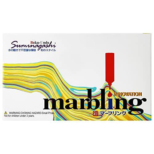 Boku-Undo Marbling 12ml 6 Colors Suminagashi Dye Ink Set  FedEx Japan