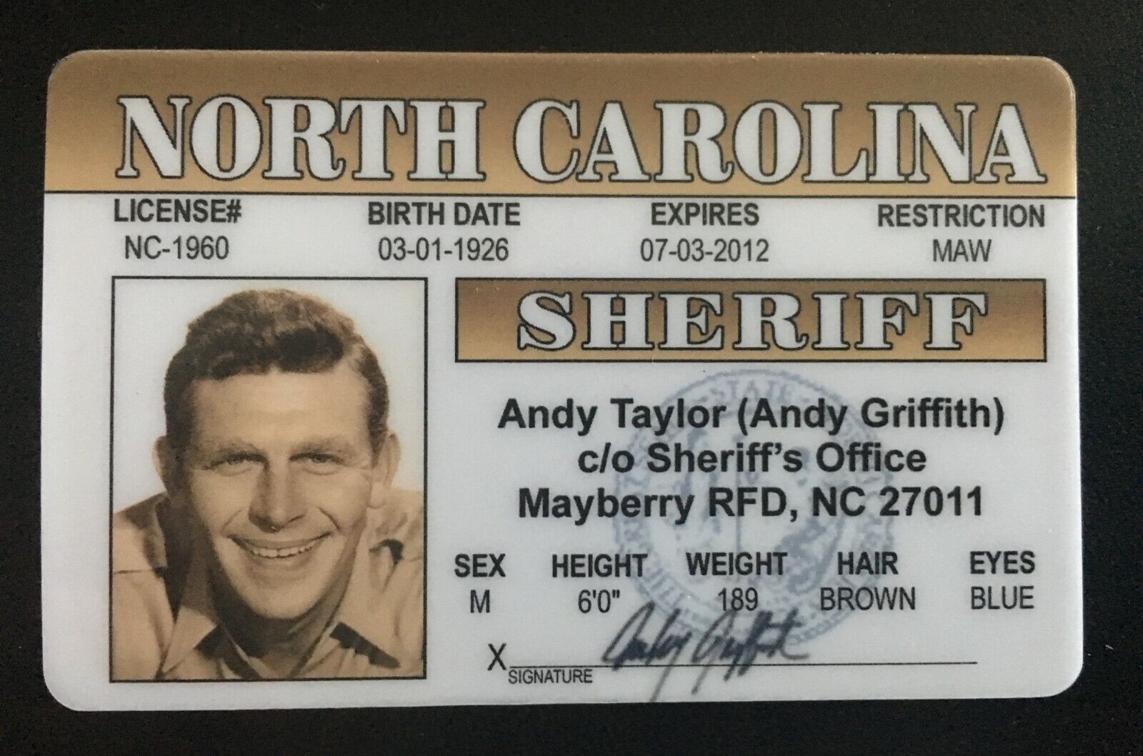 8X10 PUBLICITY PHOTO AZ945 SHERIFF ANDY TAYLOR IN "THE ANDY GRIFFITH SHOW" 