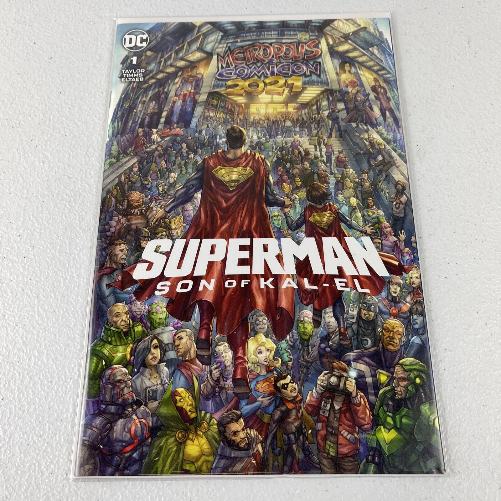 Superman Son Of Kal-El #1 Alan Quah Trade Dress Variant Cover CK DC Comics 2021