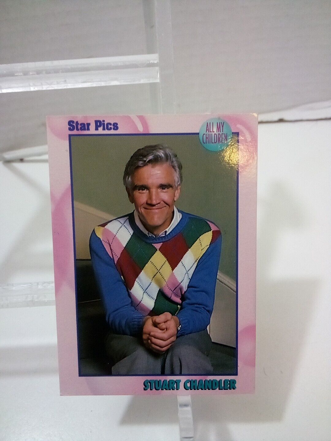 1991 Star Pics All My Children David Canary Autographed Card