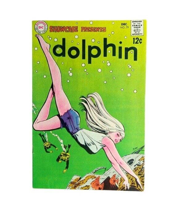Showcase Presents #79 - 1st App of DOLPHIN & Origin of Aqualad (1968) Vintage DC