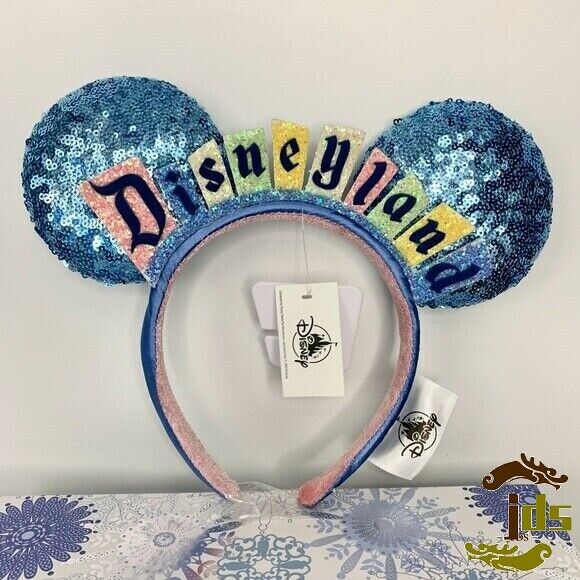 Disneyland Marquee Sign Ears Headband Disney Parks Limited NWT Happiest Place