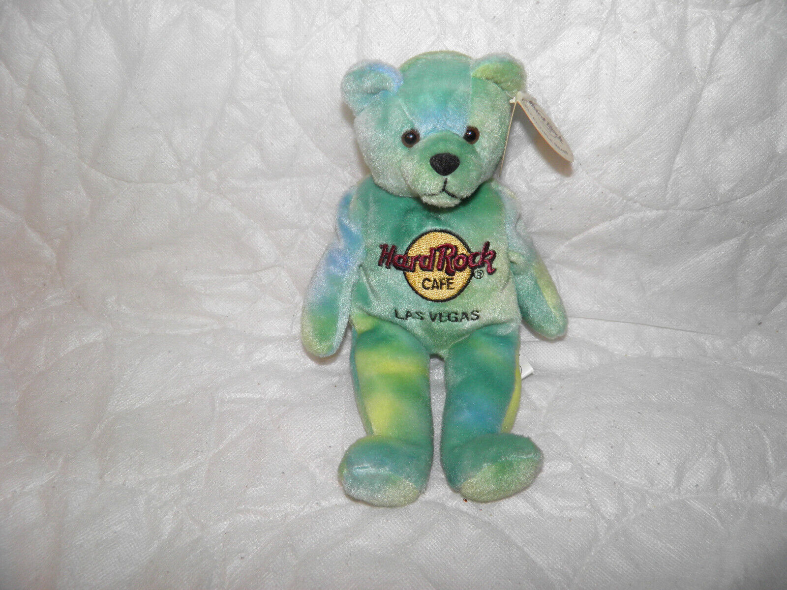 2001 Hard Rock Cafe Plush Monty Beara Bear Las Vegas Plush