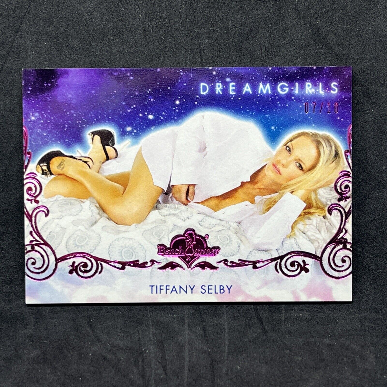 TIFFANY SELBY Benchwarmer Update Dream Girls #98 Pink Foil 07/10