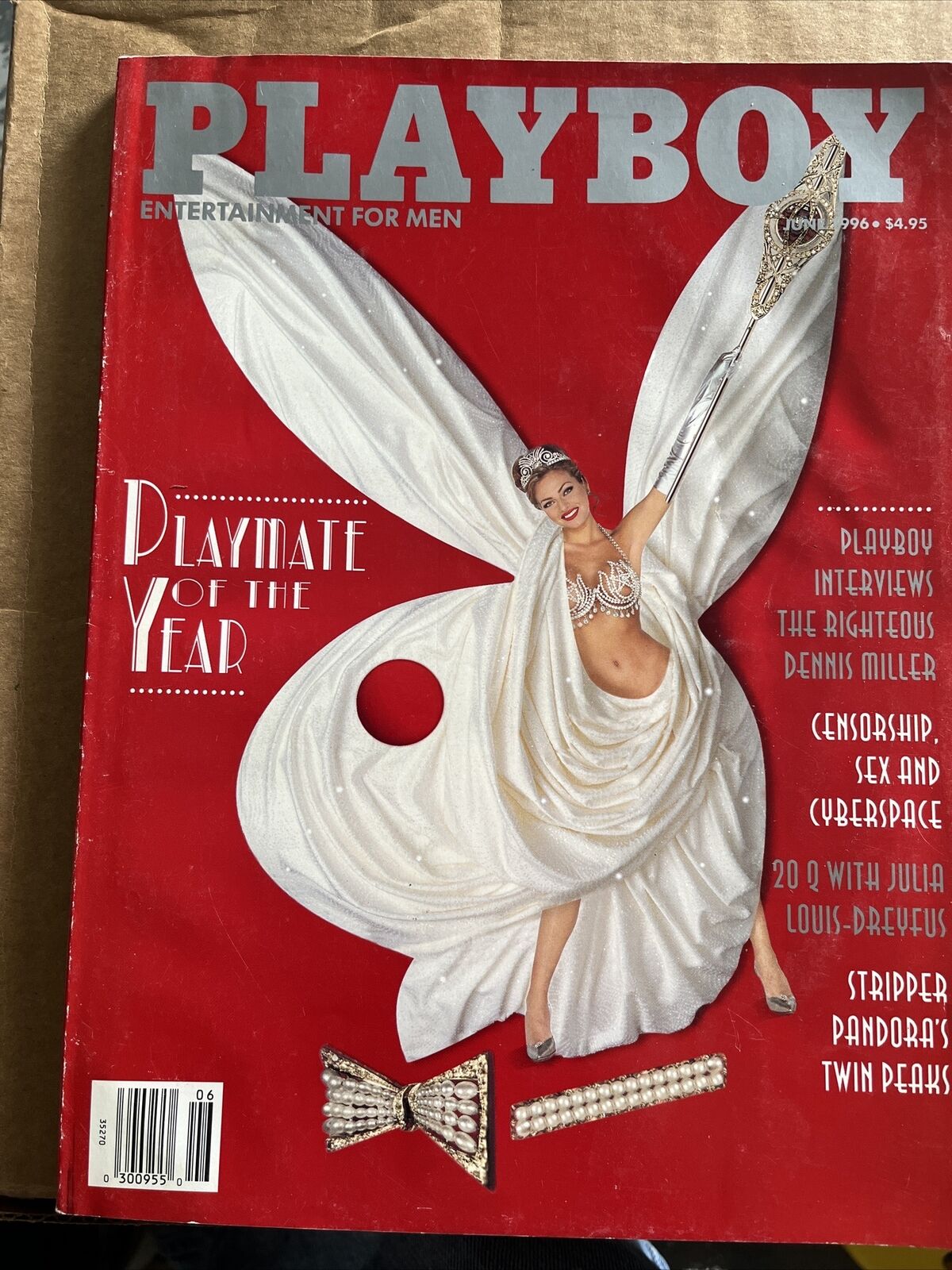 Playboy Magazine June 1996 Playmate Karin Taylor - POTY Stacy Sanches