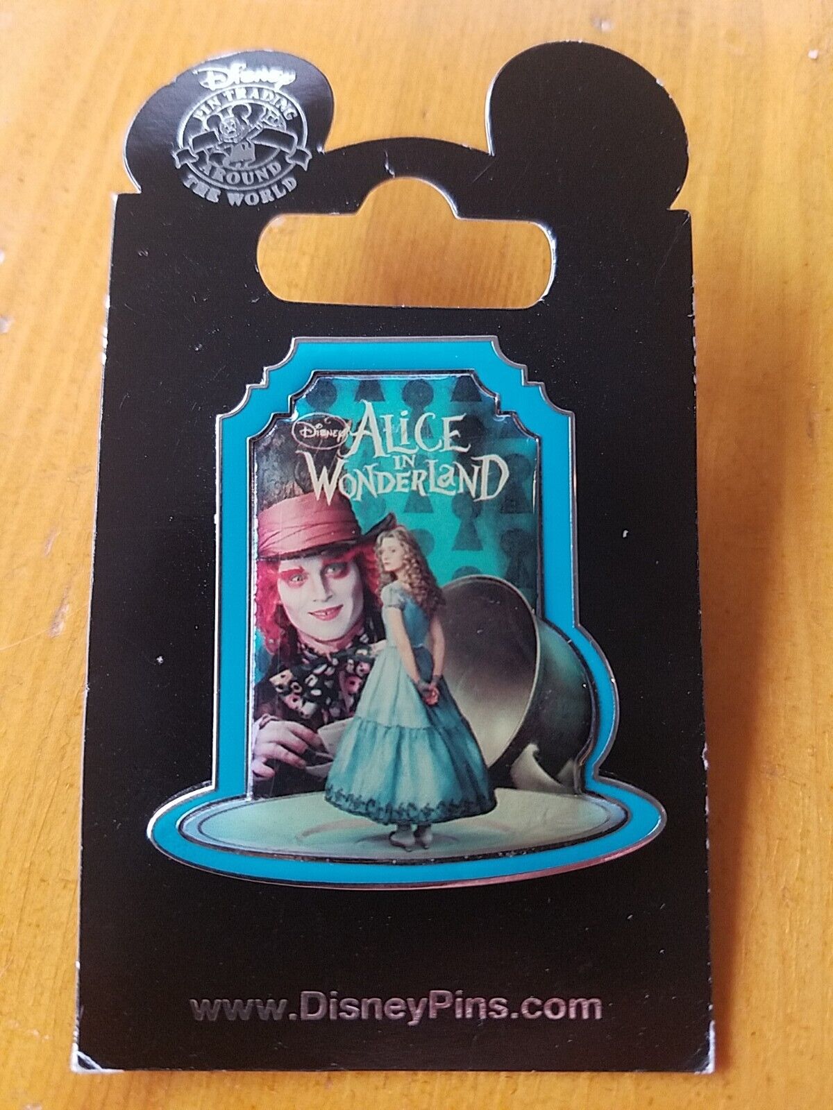 Disney Pin 75265 Alice in Wonderland Mad Hatter Johnny Depp Tim Burton film