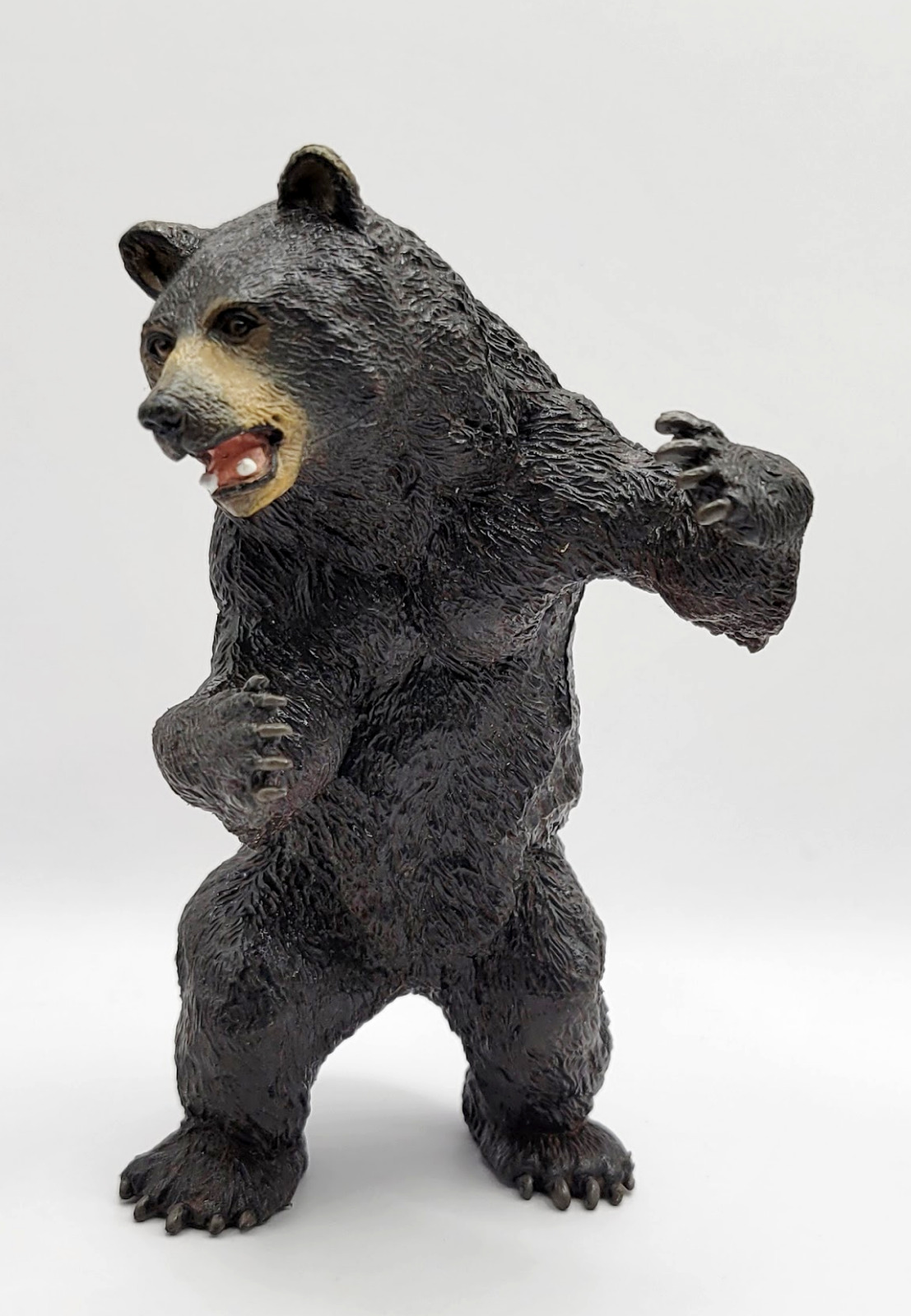 Papo Retired 2010 Black Bear 50113 Collectible Figure Figurine Rubber Plastic