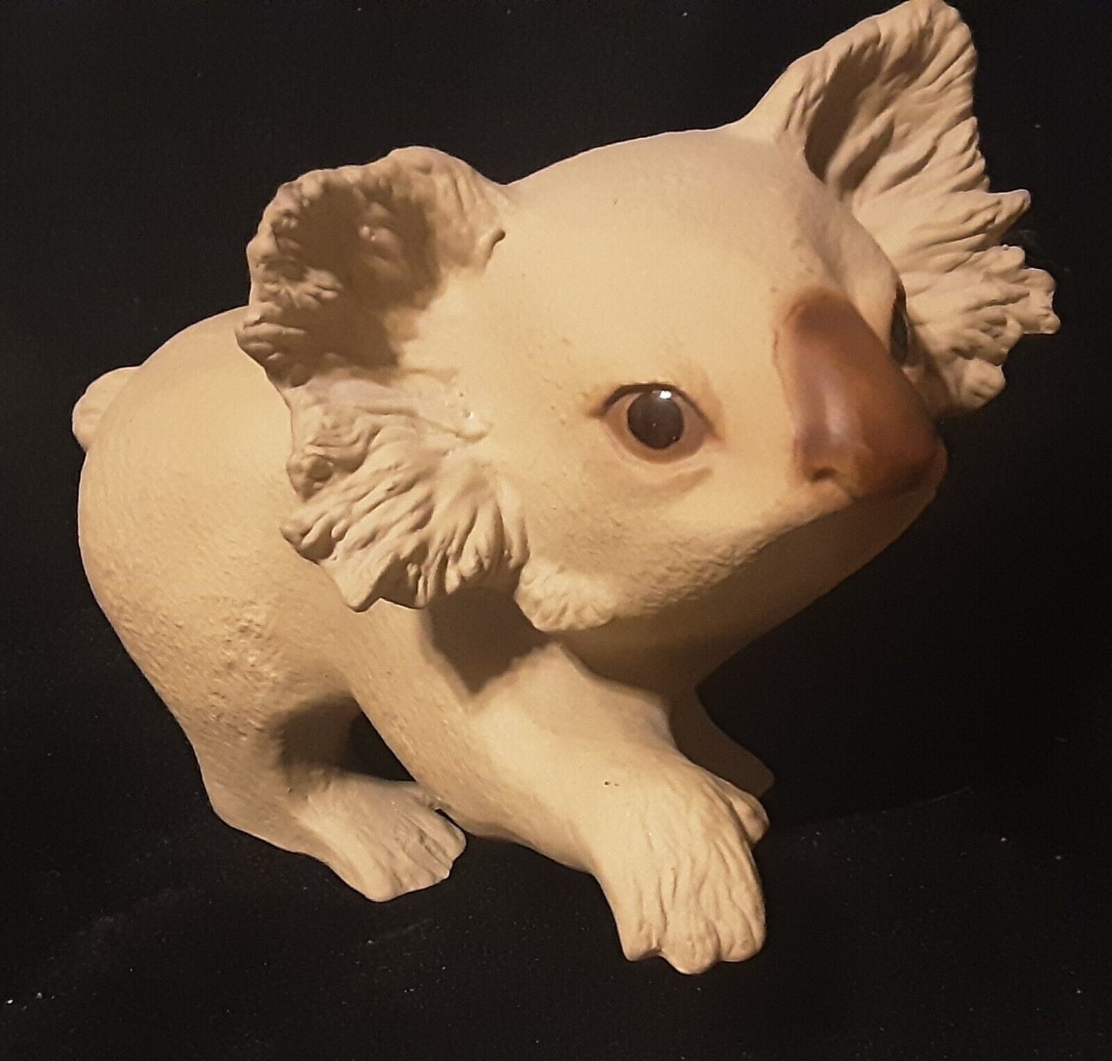 Sculpted Koala Bear , made in USA, Artist Signed