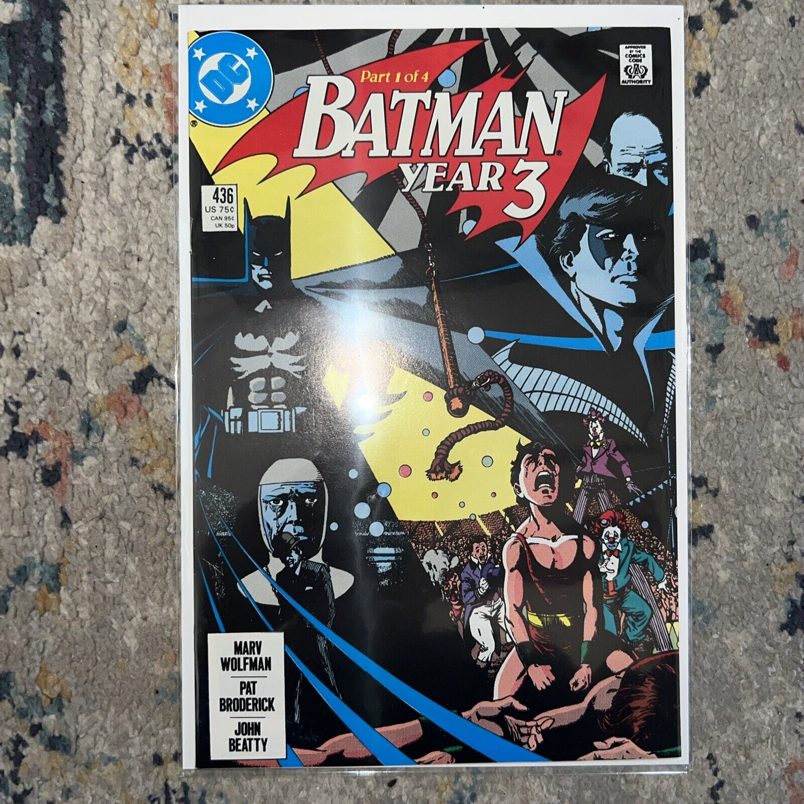 Batman Dc Comics 436 NM