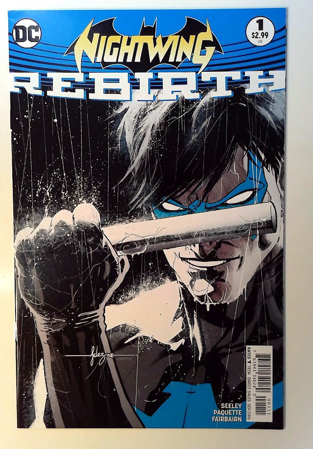 Nightwing: Rebirth #1 DC Comics (2016) NM 1st Print Comic Book