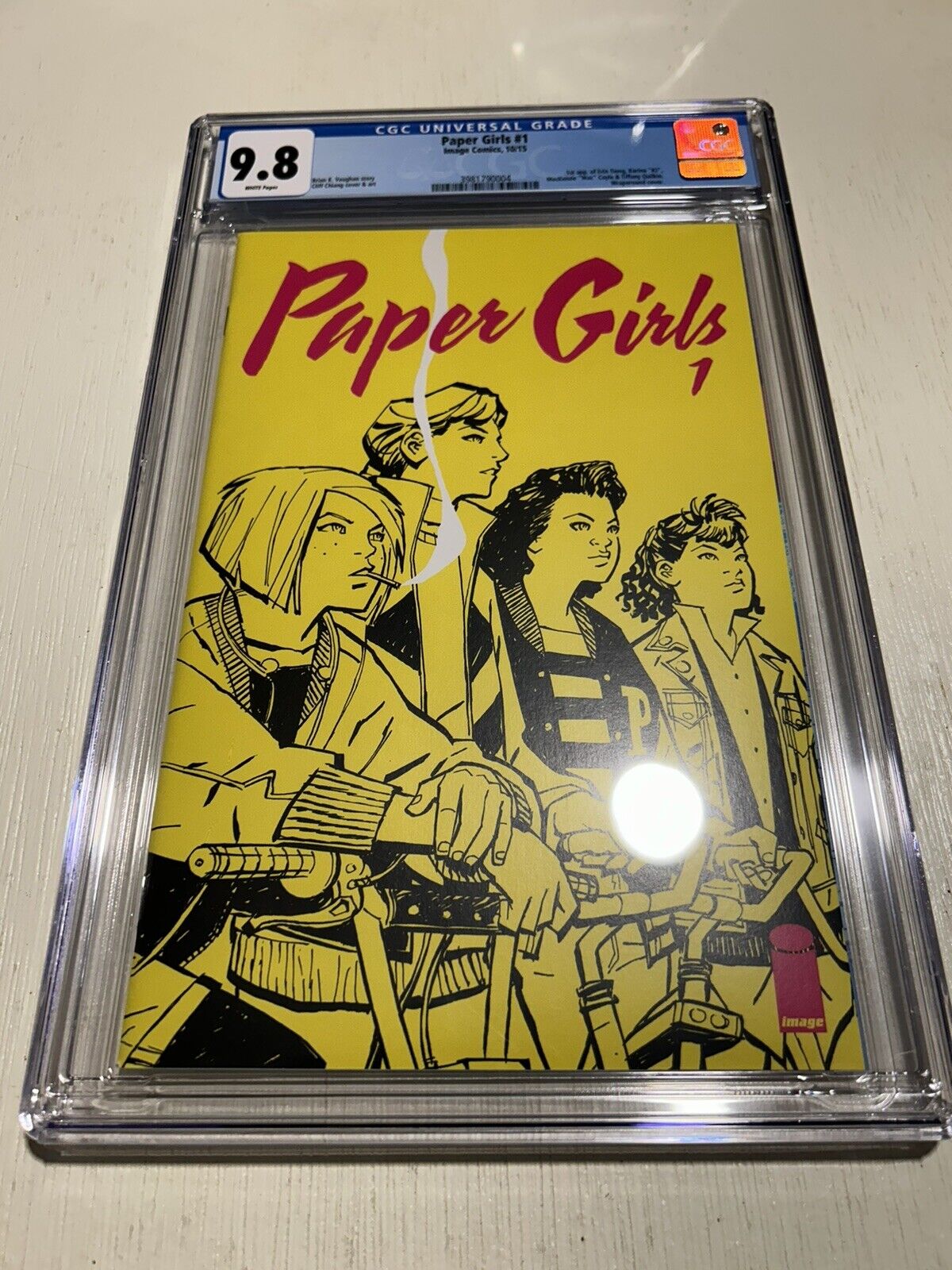 Paper Girls #1 CGC 9.8 2015 Image Comics