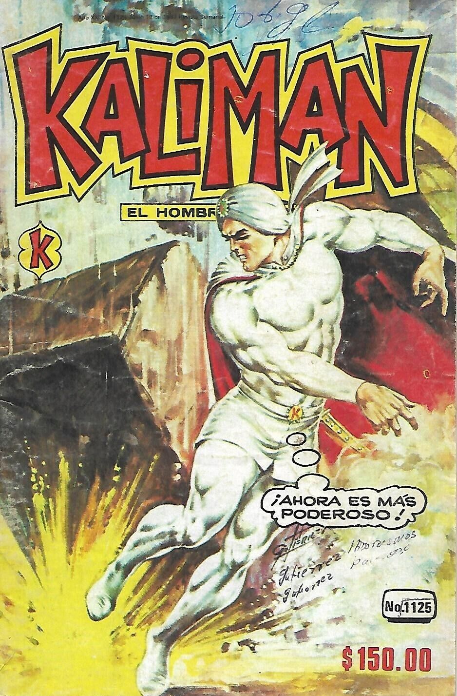 Kaliman El Hombre Increible #1125 - Junio 19, 1987