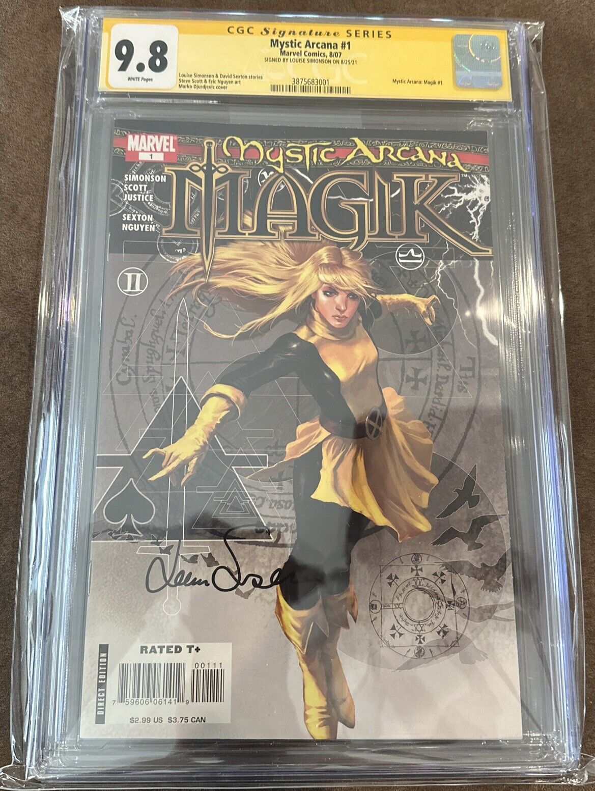 Mystic Arcana: Magik #1 (Marvel 2007)- CGC 9.8, Signed By Louise Simonson