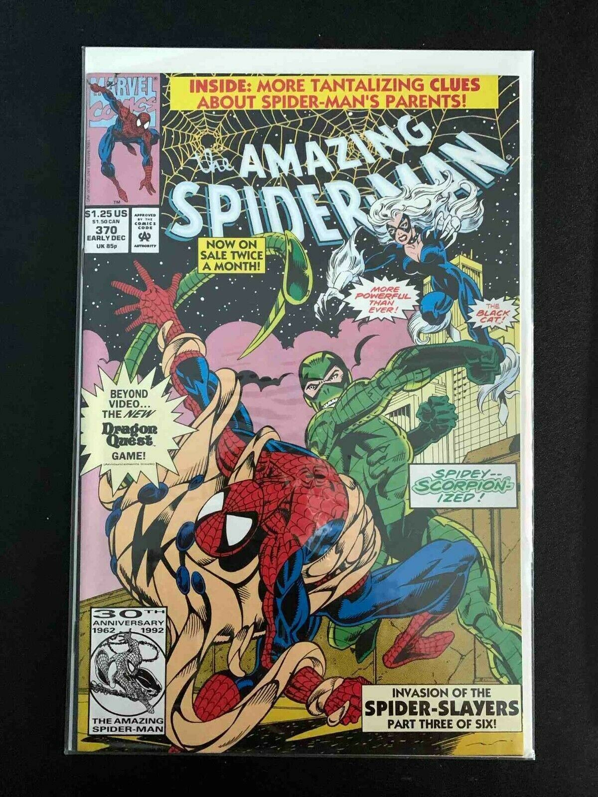 Amazing Spider-Man #370 Marvel Comics 1992 Nm+