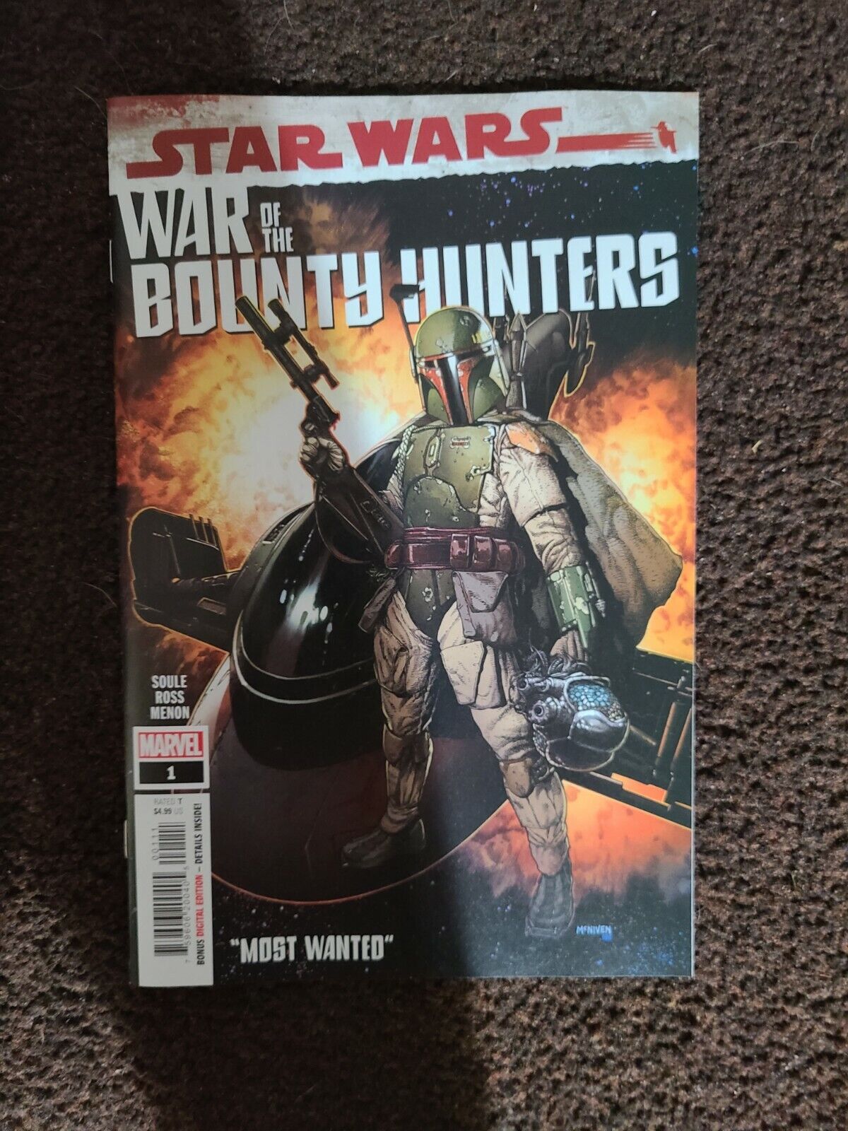 Star Wars War of the Bounty Hunters  CVR A  - McNiven #1 First Print