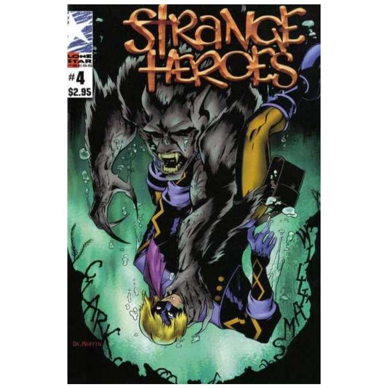 Strange Heroes #4 in Near Mint condition. Lone Star comics [b%