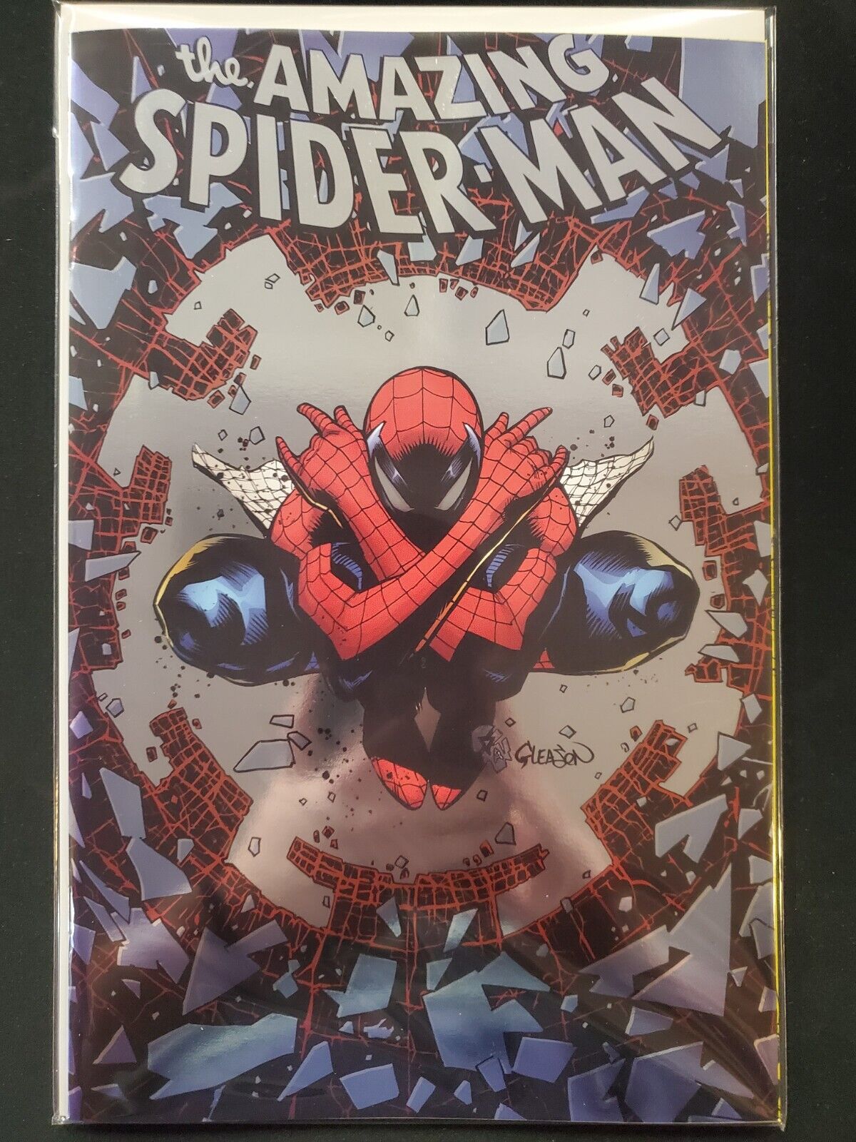 Amazing Spider-Man #39 Gleason Foil Variant Marvel 2023 VF/NM Comics
