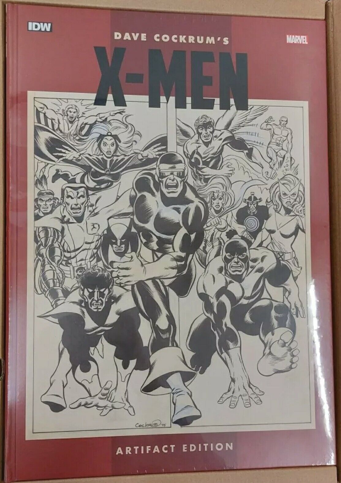 Dave Cockrum X-Men Artifact Artist Edition HC New Sealed w/ Carton Marvel IDW 