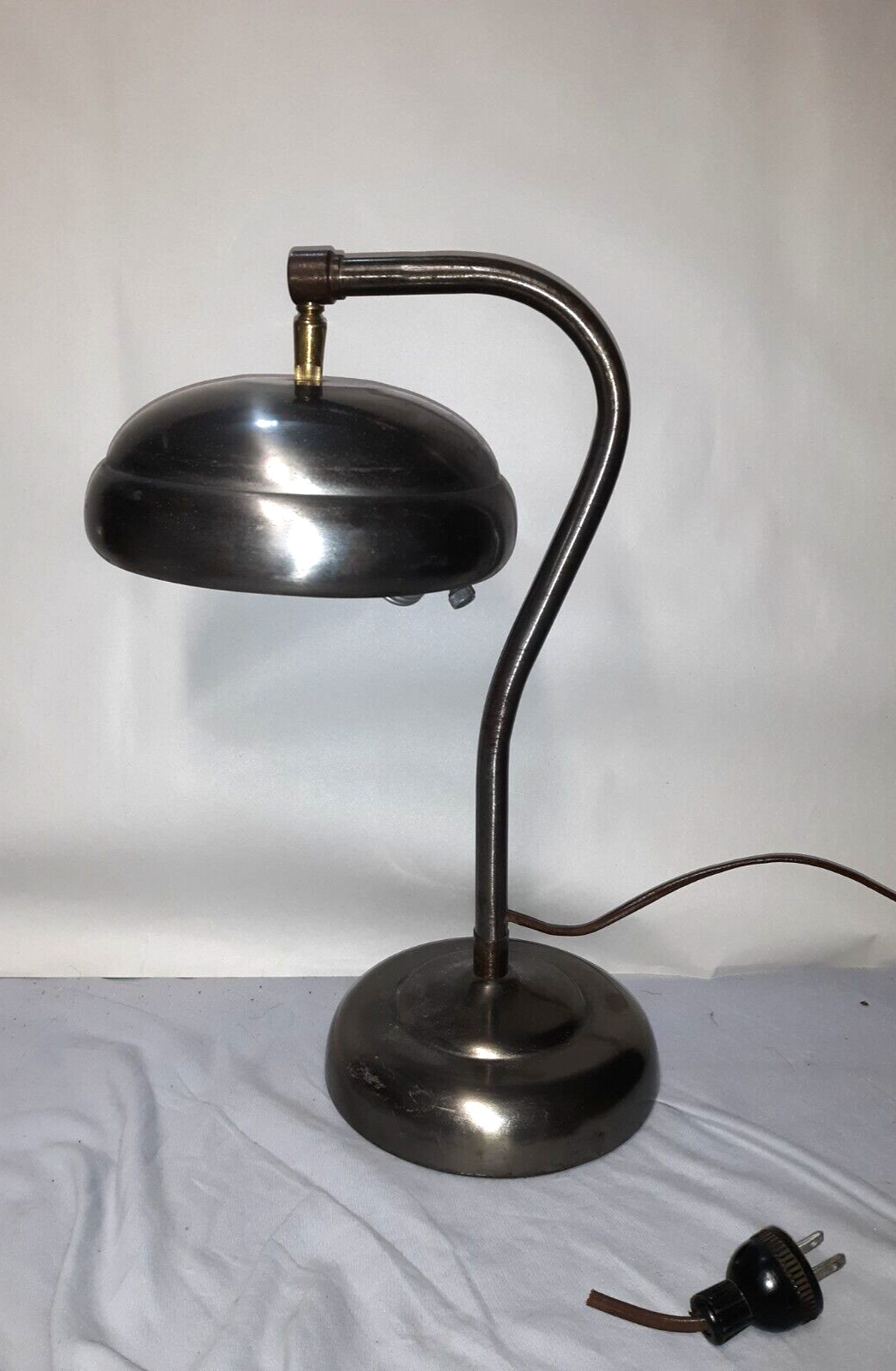 Art Deco Steel Desk Lamp