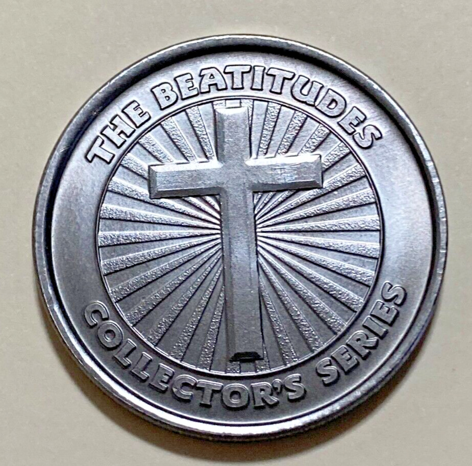 The Beatitudes Collector\'s Series First Beatitude Collectible Metal Coin