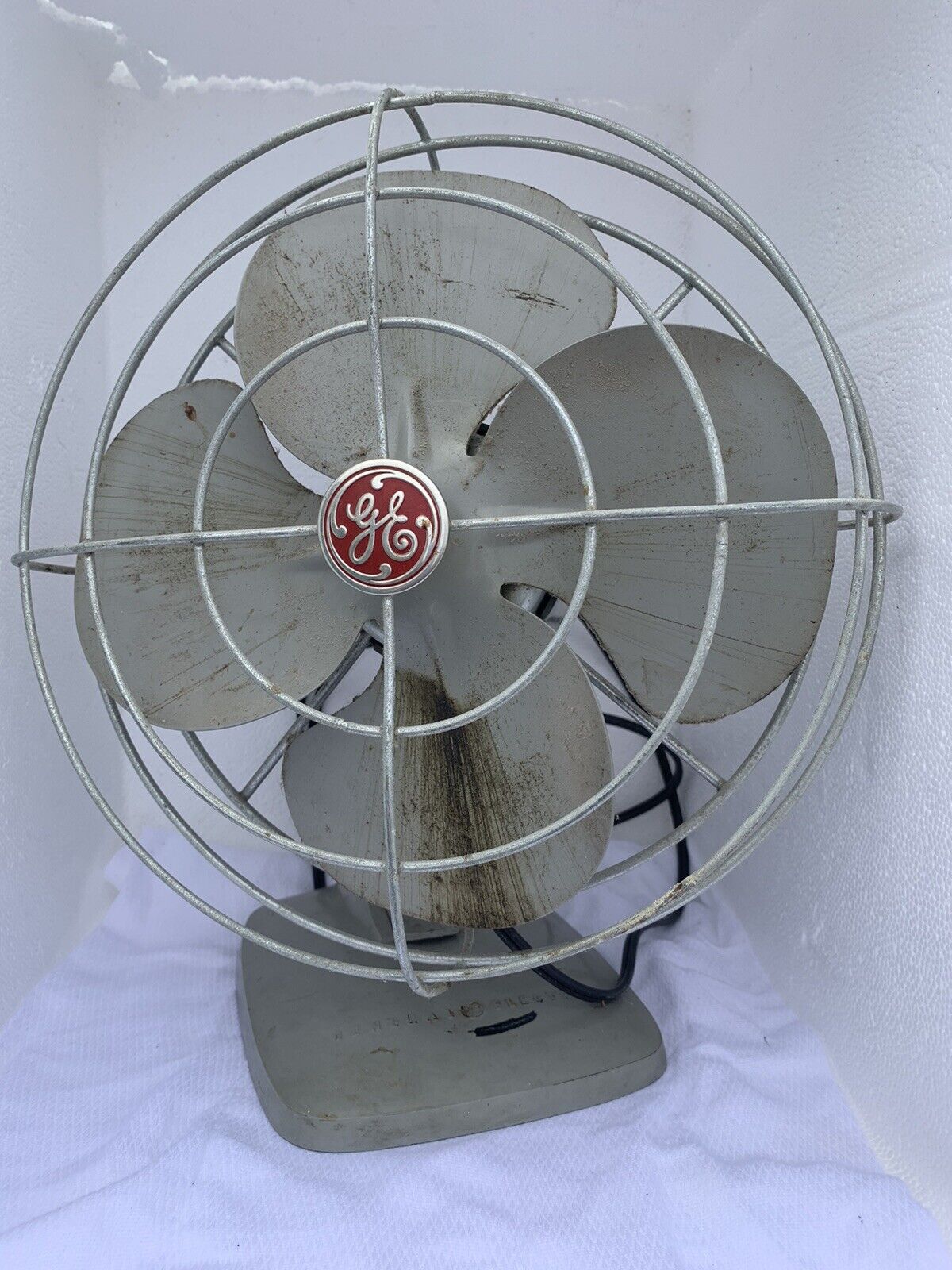 VINTAGE 1950's General Electric Gray 10