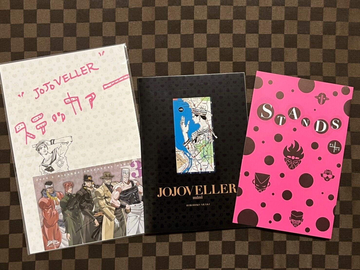 JOJOVELLER Mini & Sticker , Part 3 Stardust Crusaders Card JoJo Hirohiko Araki