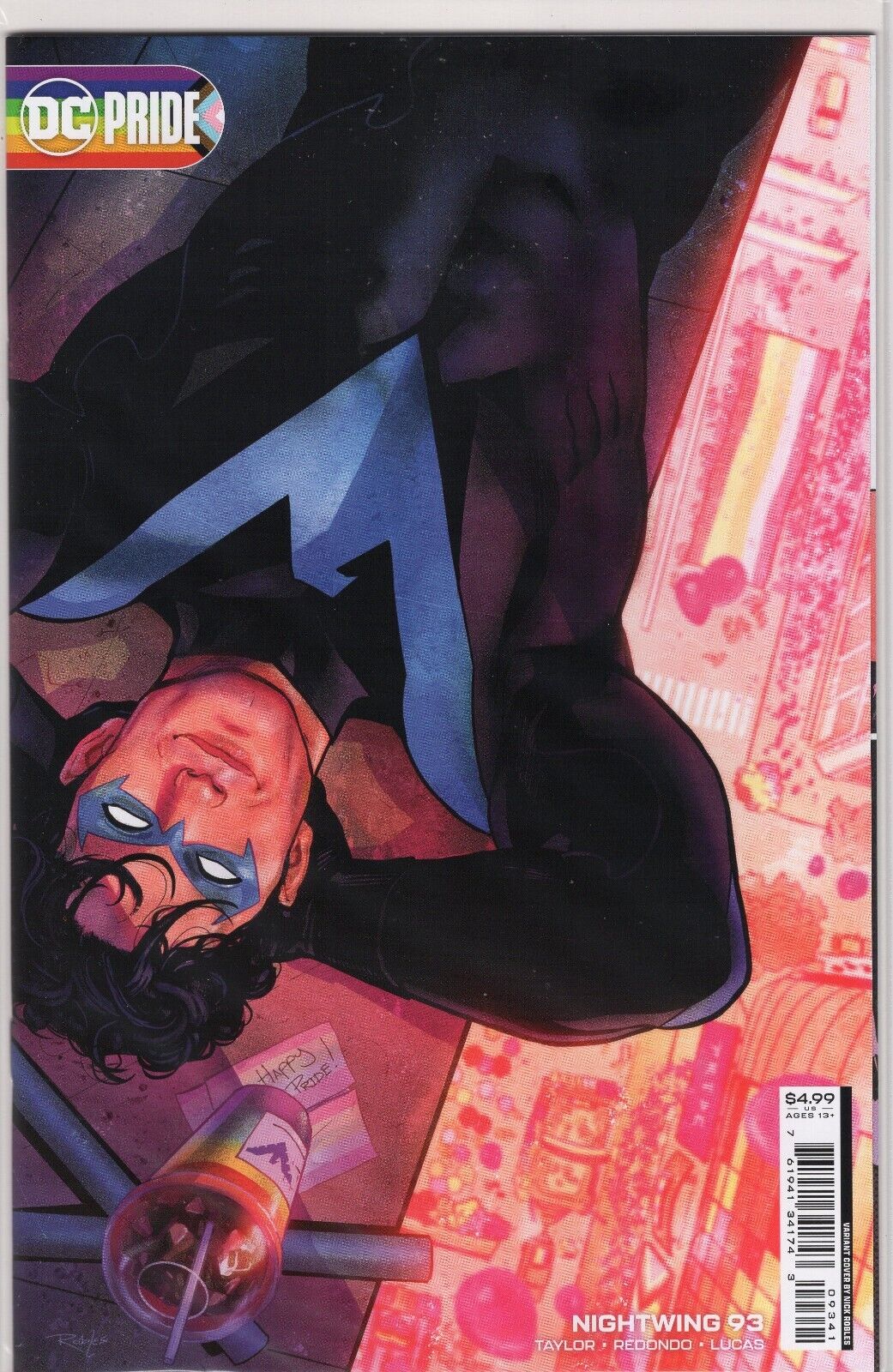 Nightwing #93 Cover C Robles DC Comics 2022 NM+