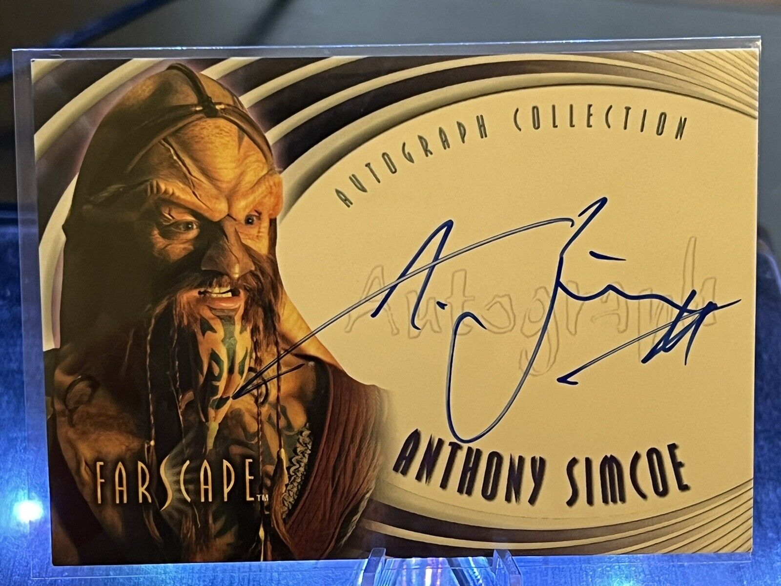 FARSCAPE Anthony Simcoe as Ka D'Argo Autograph Card