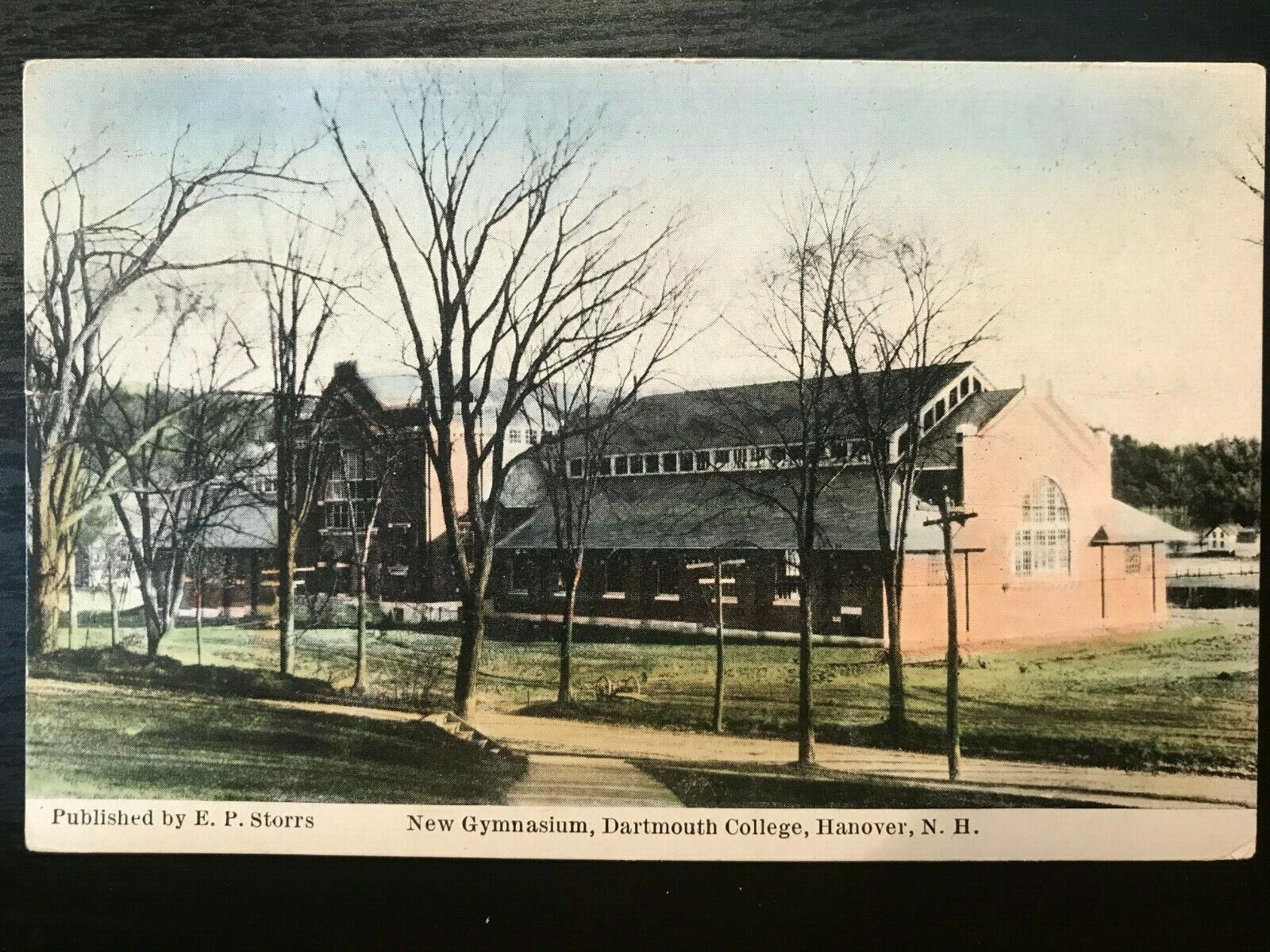Vintage Postcard 1911 New Gymnasium Dartmouth College Hanover New Hampshire