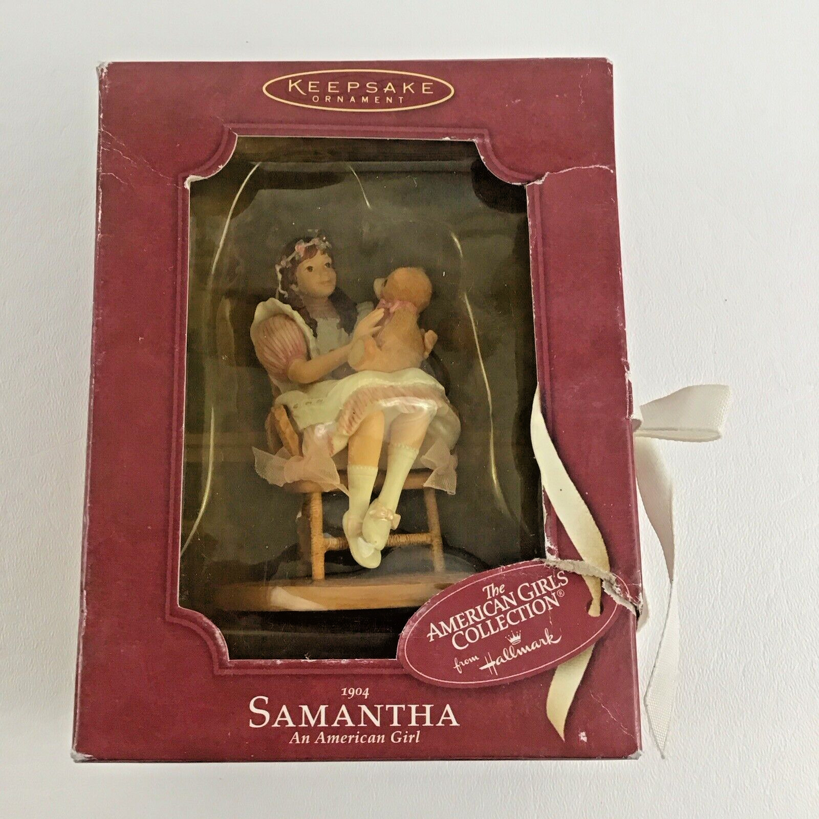 Hallmark Ornament American Girl Collection 1904 Samantha Parkington Vintage 2003