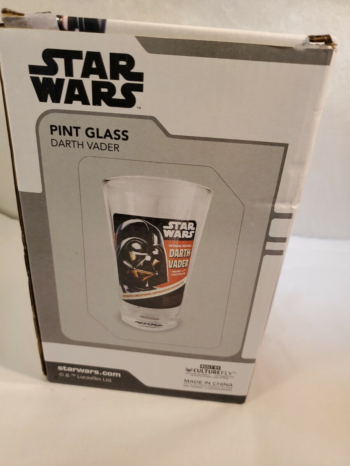 Star Wars Darth Vader ClutureFly Exclusive Pint Glass