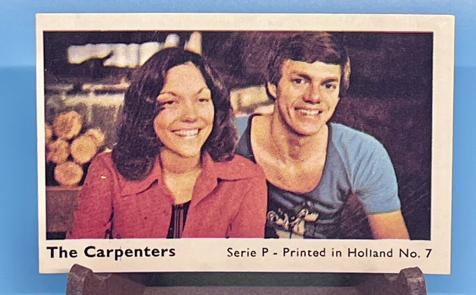 The Carpenters 1973 Dutch Gum Serie P - Printed in Holland No. 7