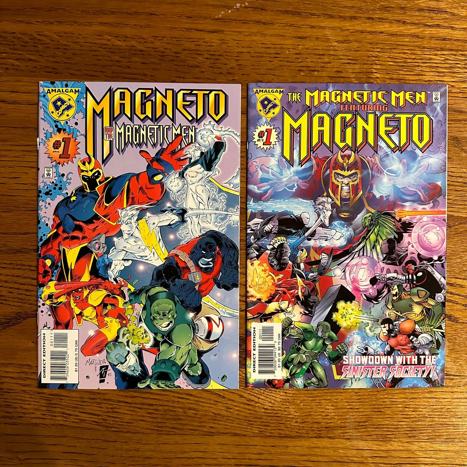 Amalgam: Magneto and the Magnetic Men #1 and The Magnetic Men #1