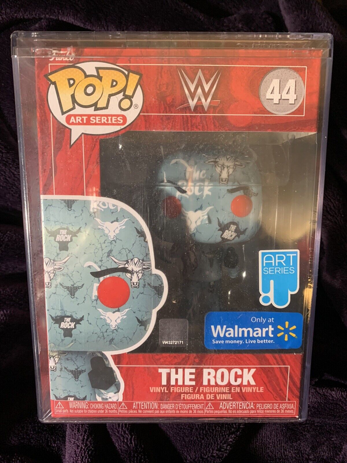 The Rock Funko Pop Art Series Walmart Exclusive