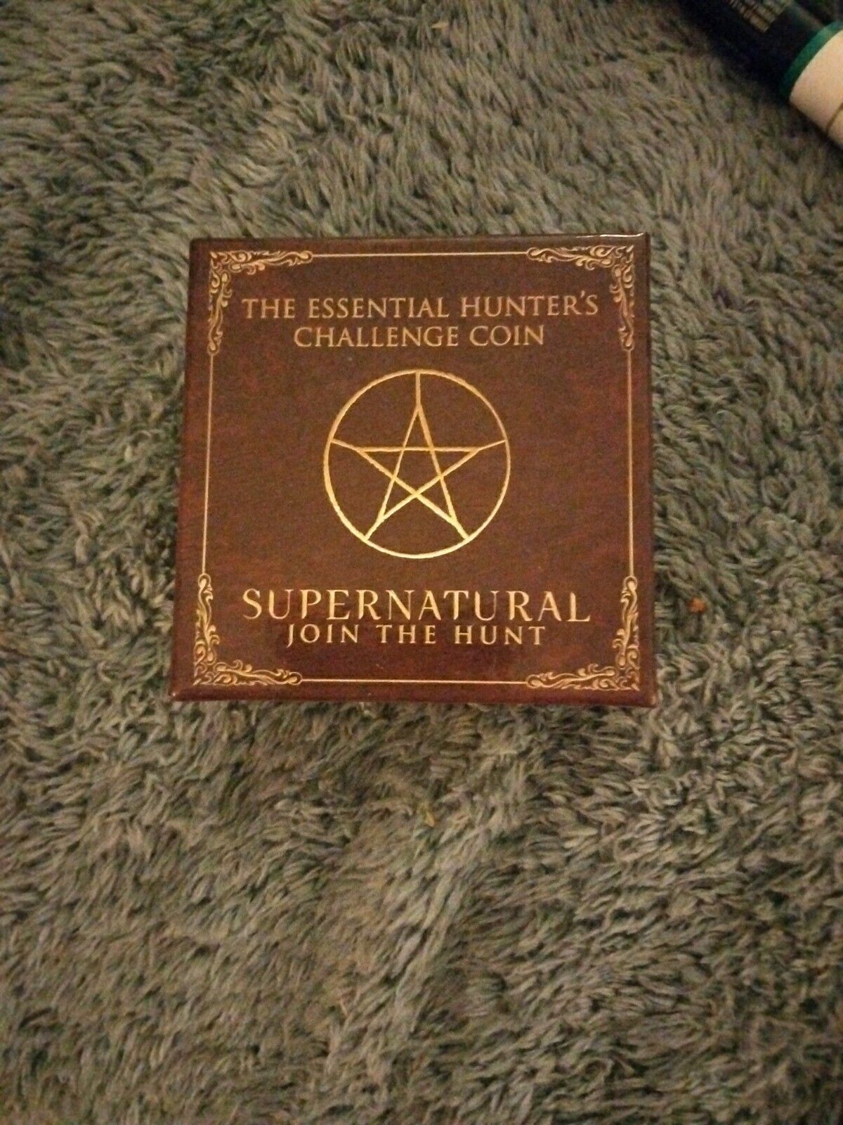 Supernatural Hunters Challenge Coin Protection From Possession 