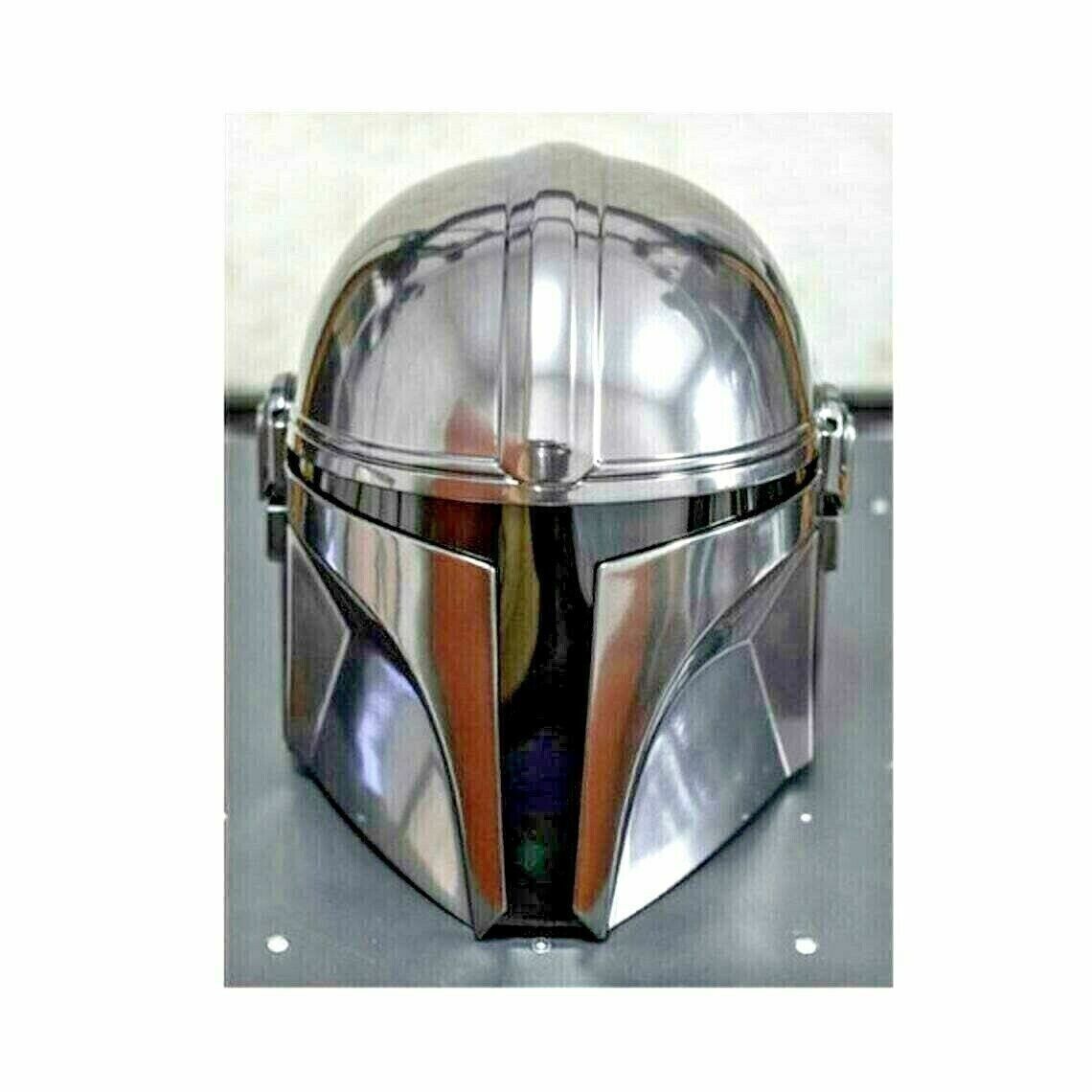 Star Wars The Black Series The Mandalorian Premium Steel Helmet Replica