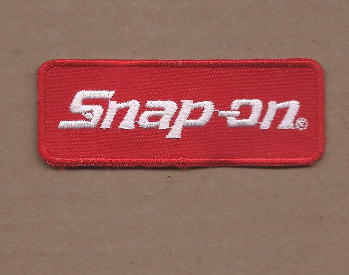 NEW 1 1/4 X 3 1/8 INCH SNAP-ON IRON ON PATCH 